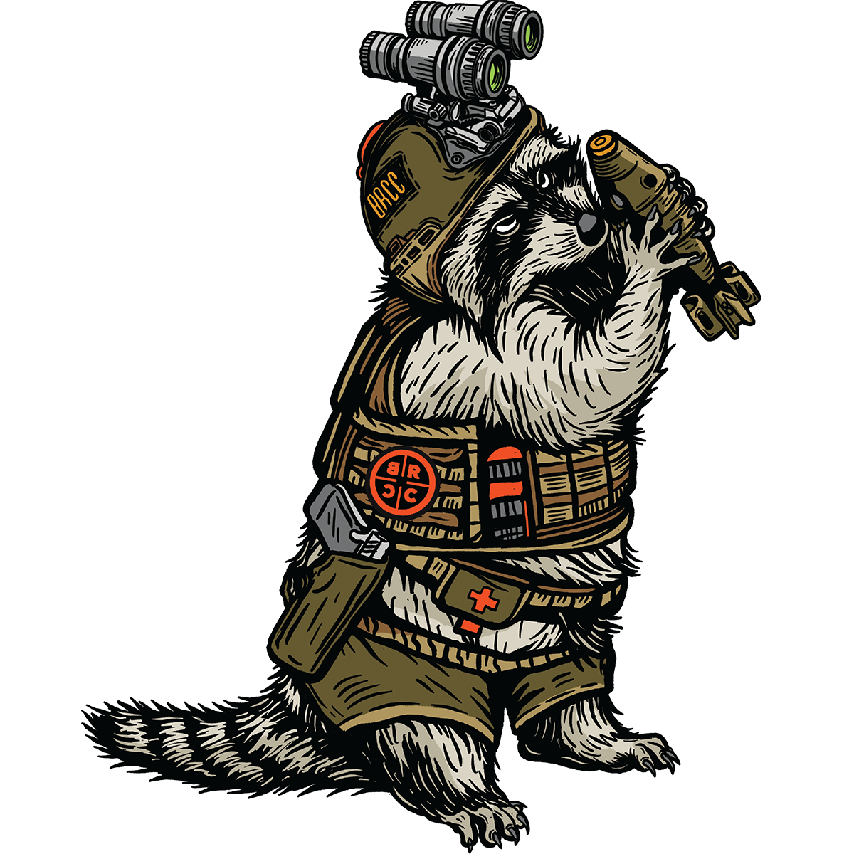 Trash Panda Sticker